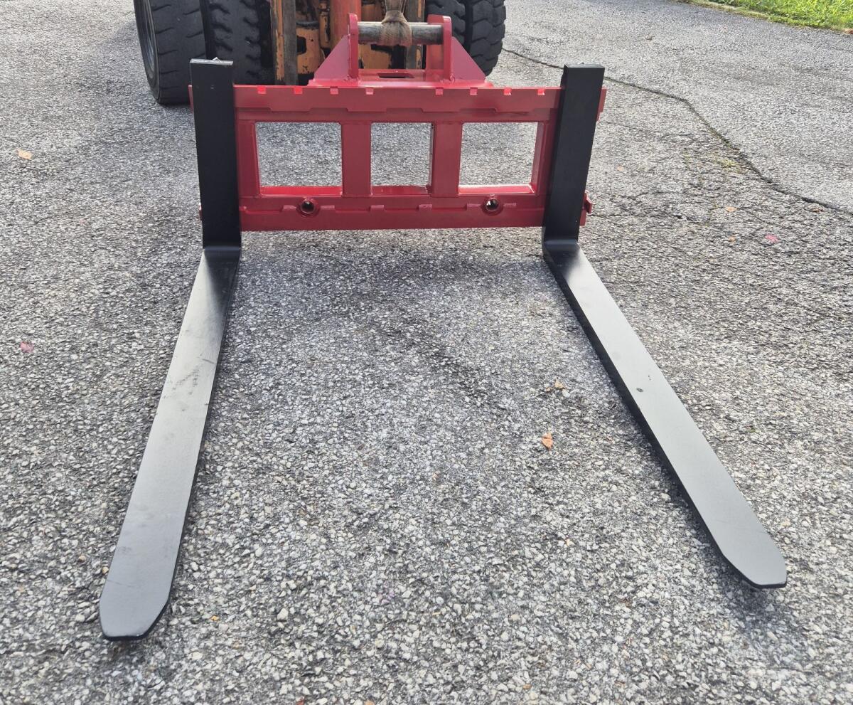 Palettengabel Bagger 2
