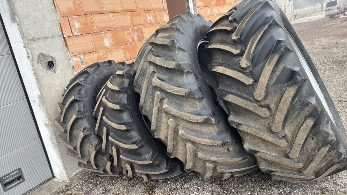 CASE CVX s’Matic Kompletträder 3