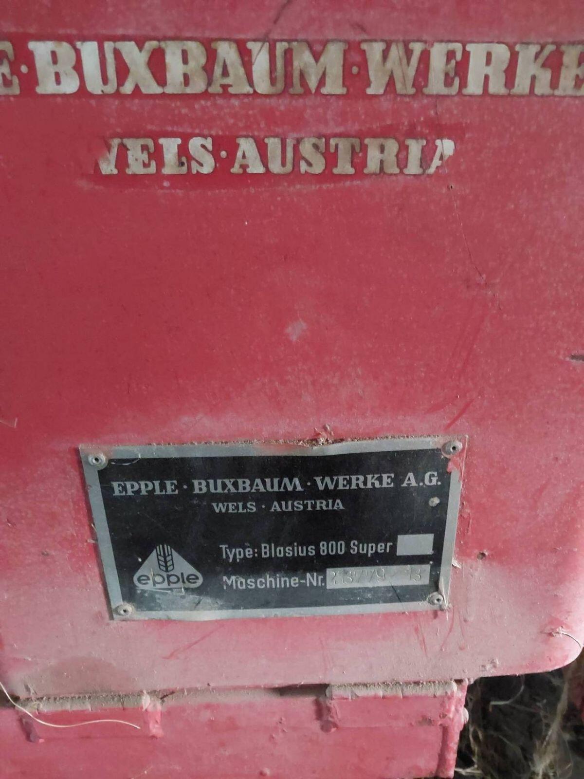 Standhäcksler Epple Blasius 800 Super 2