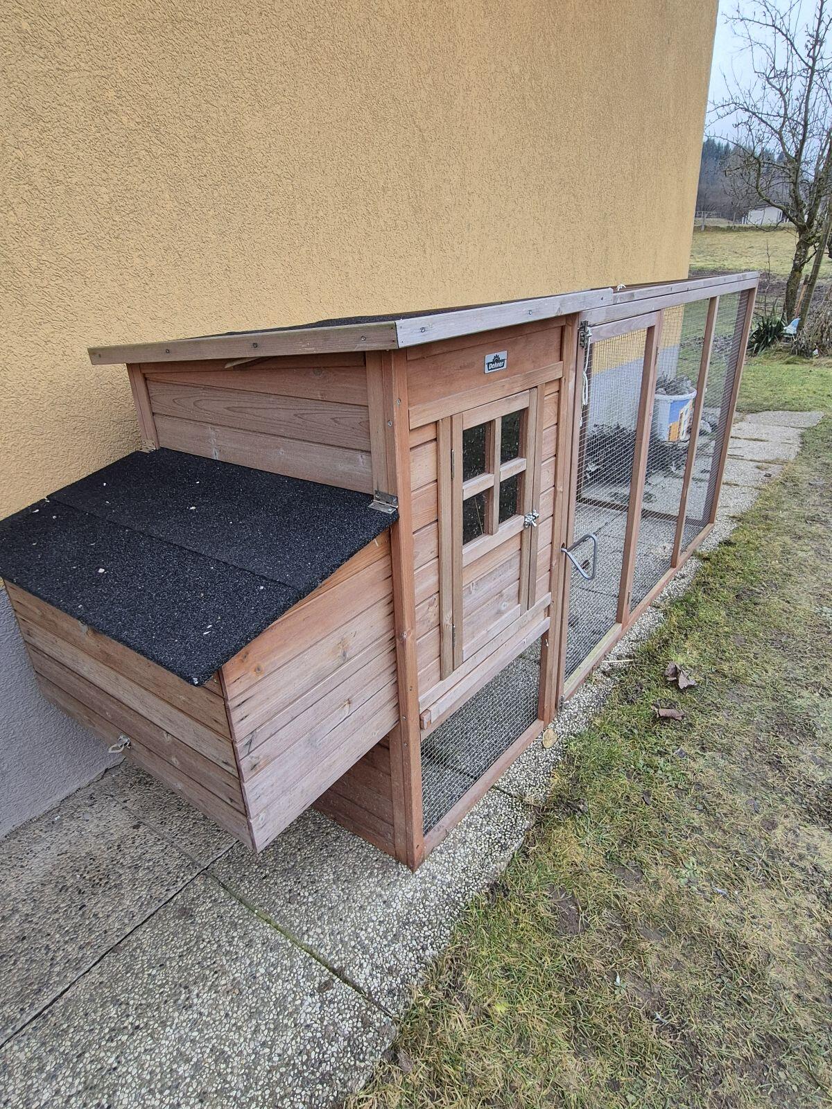 Hühnerstall mit Auslauf 3