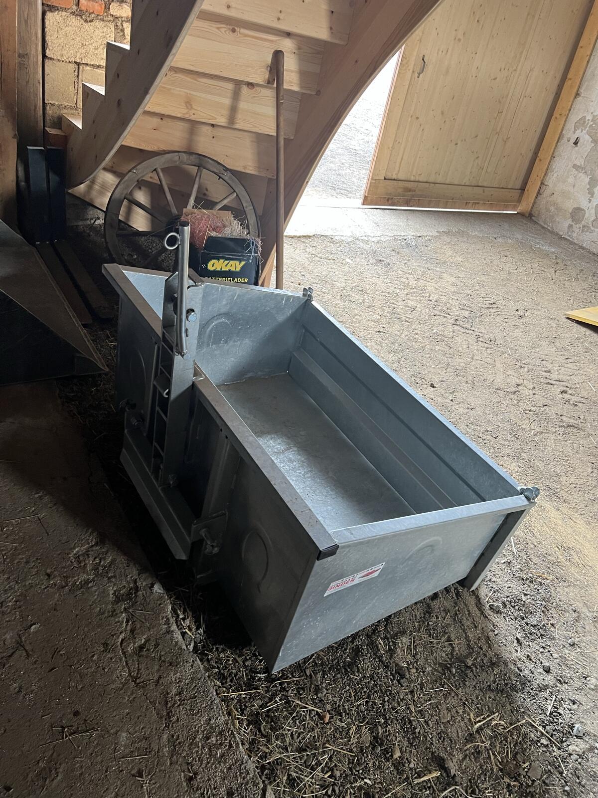 Heckschaufel Kippmulde 2