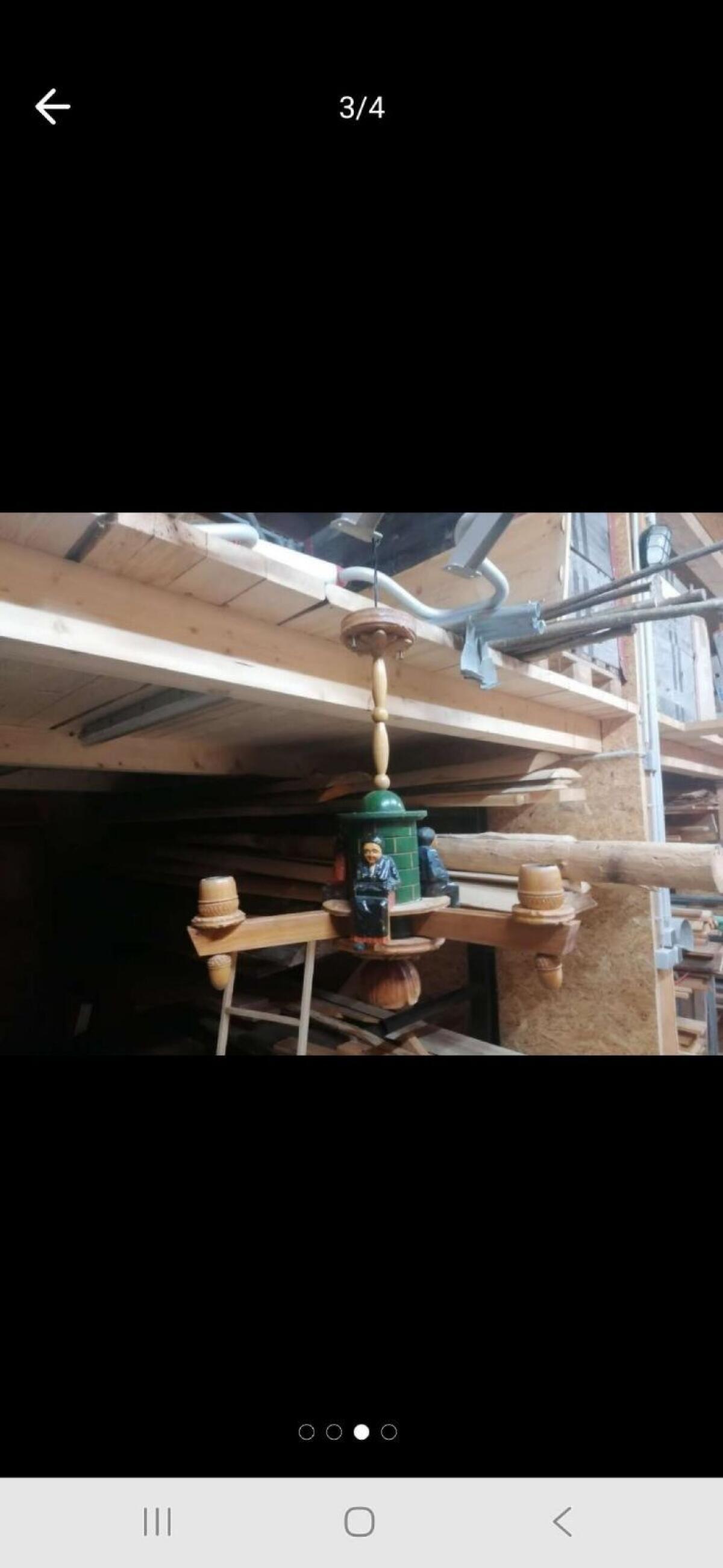 Rustikaler Lampenschirm 2