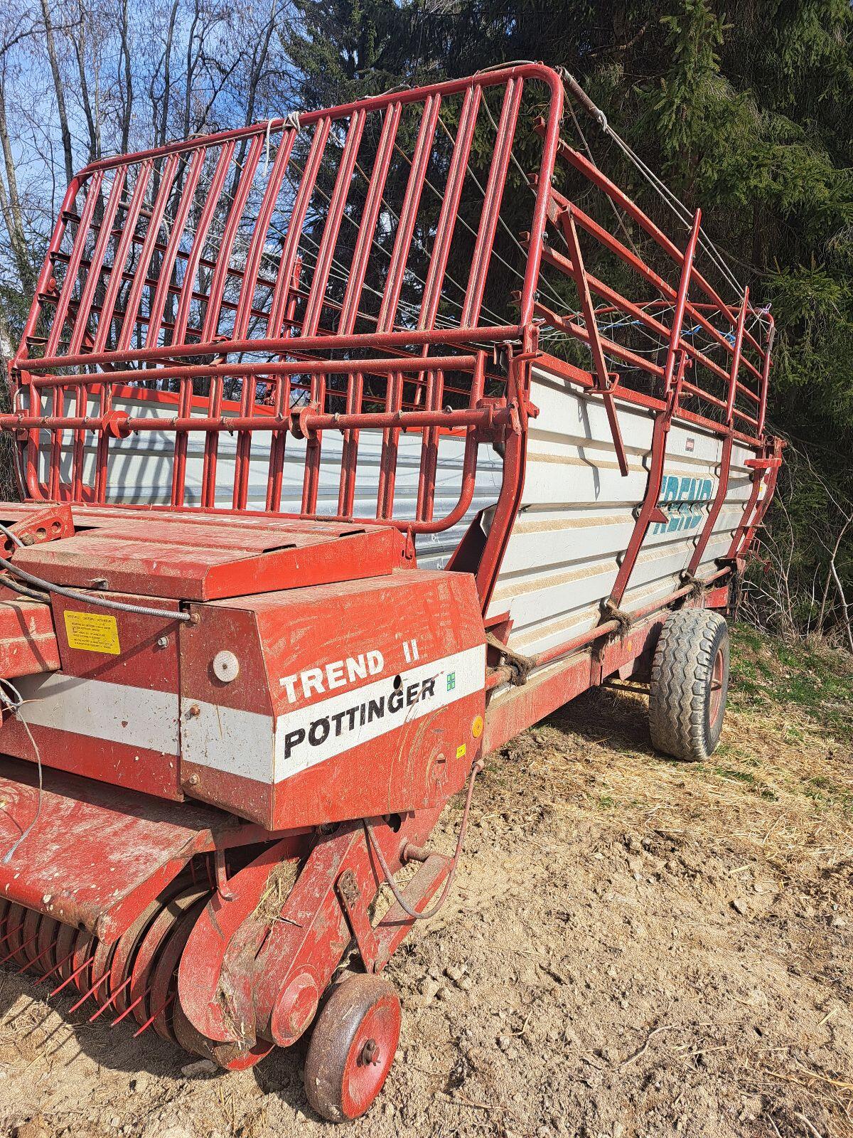 Tieflader-Ladewagen Pöttinger Trend II 3