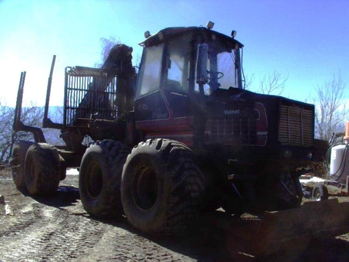 Valmet 890 Forwarder Rückezug 2