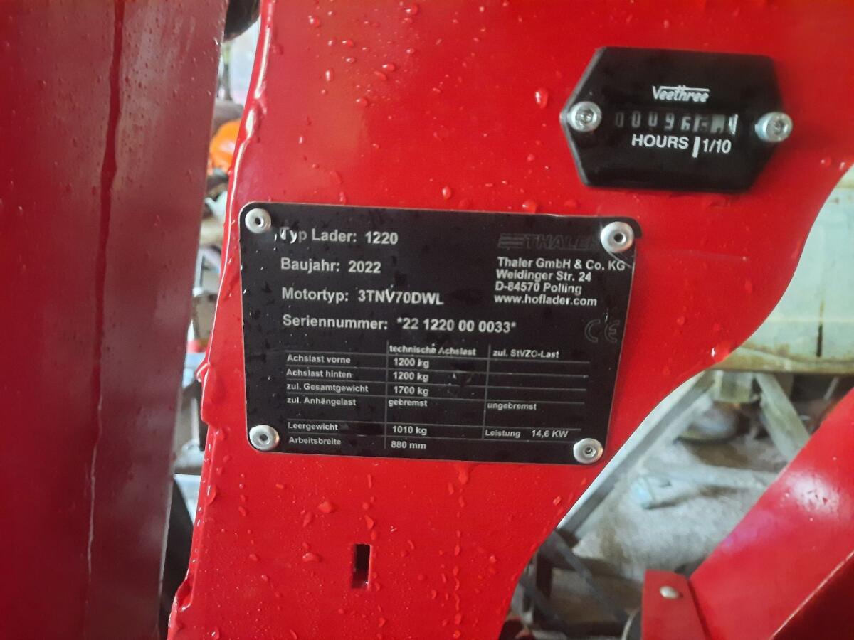 Thaler Hoflader 1220 3