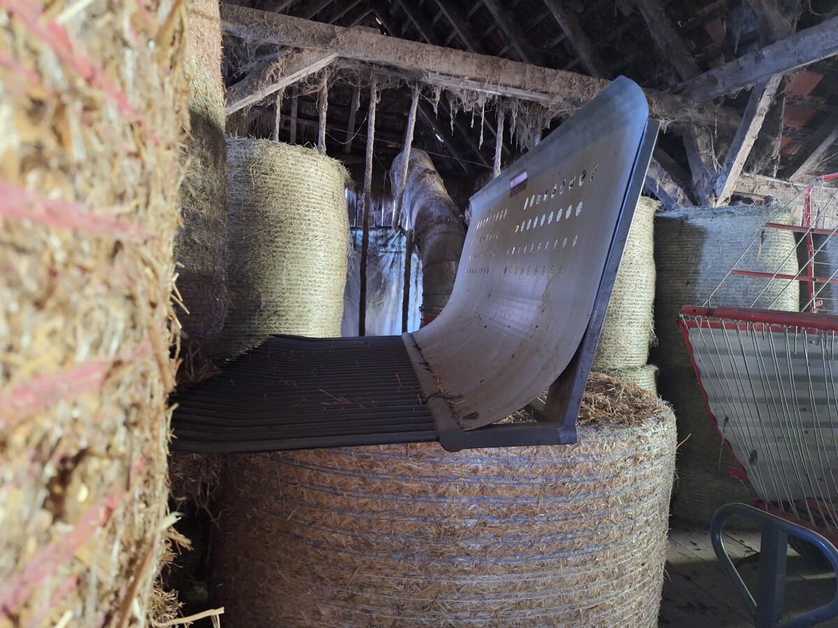 Heuschieber für Motormäher 2