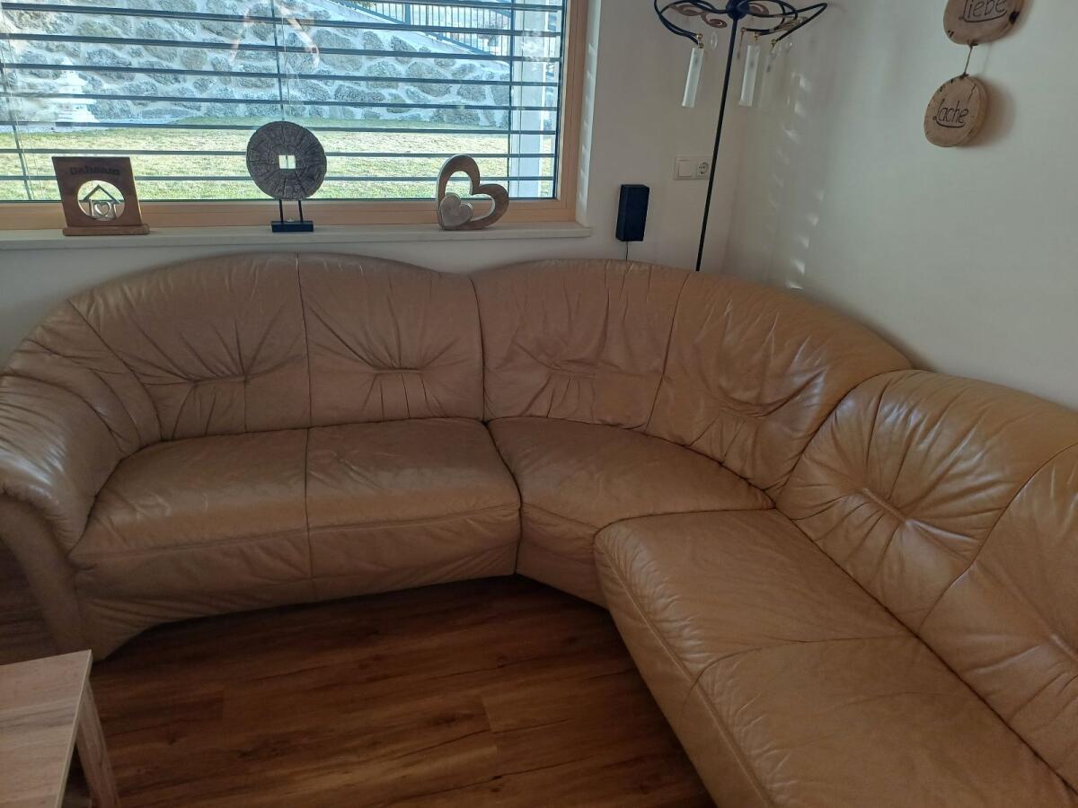 Verschenke Ledercouch 3