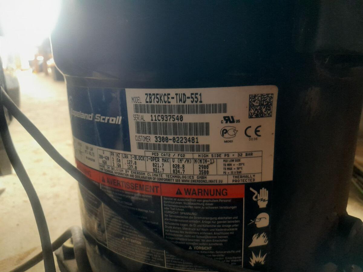 Milchtank Kühlaggregat 3