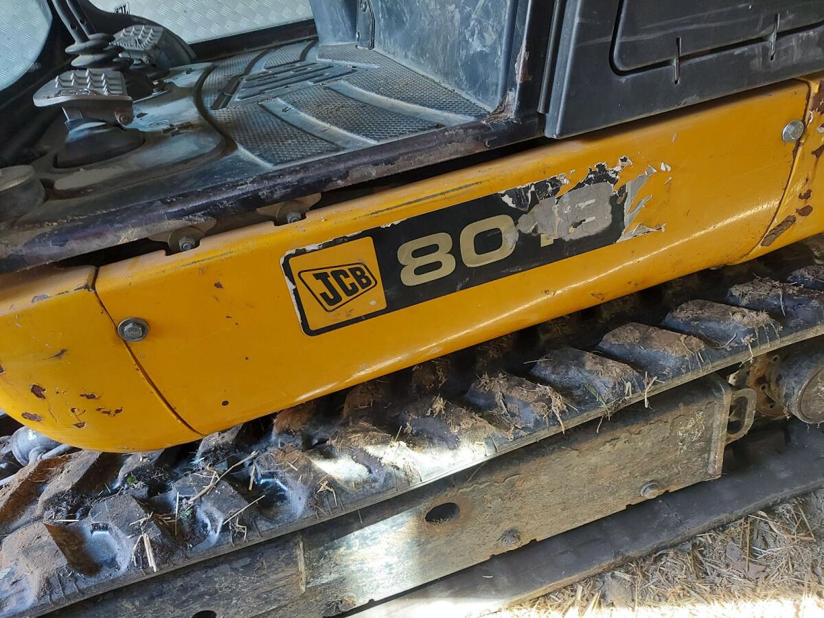 JCB Minibagger 8018 2