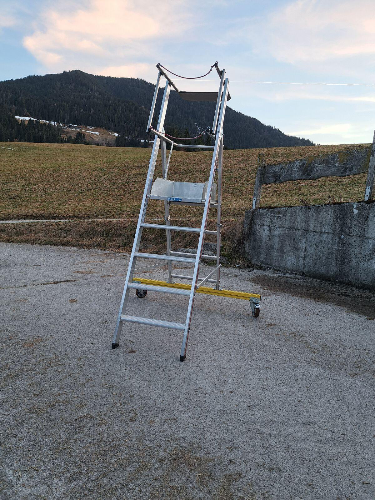 ALU PODESTLEITER 3