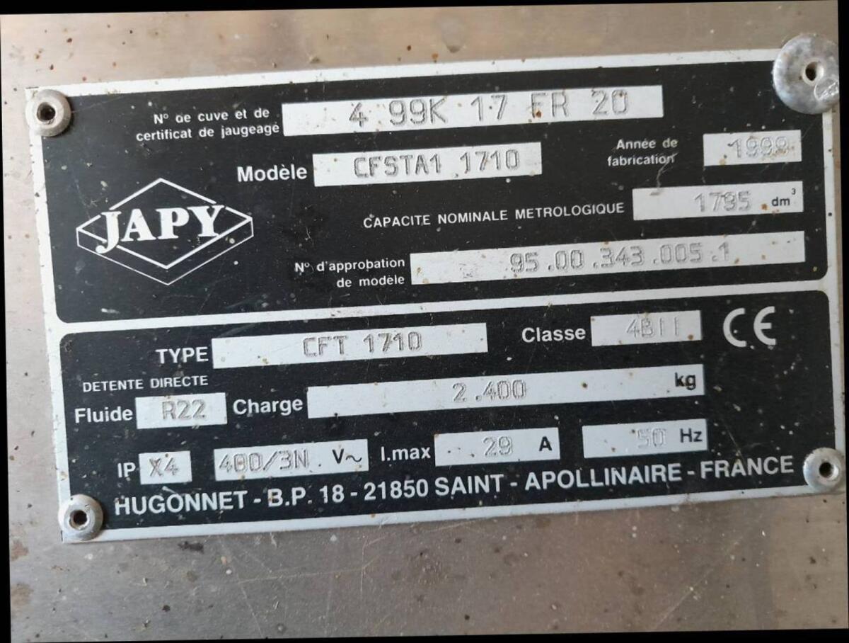 Milchtank Westfalia 2