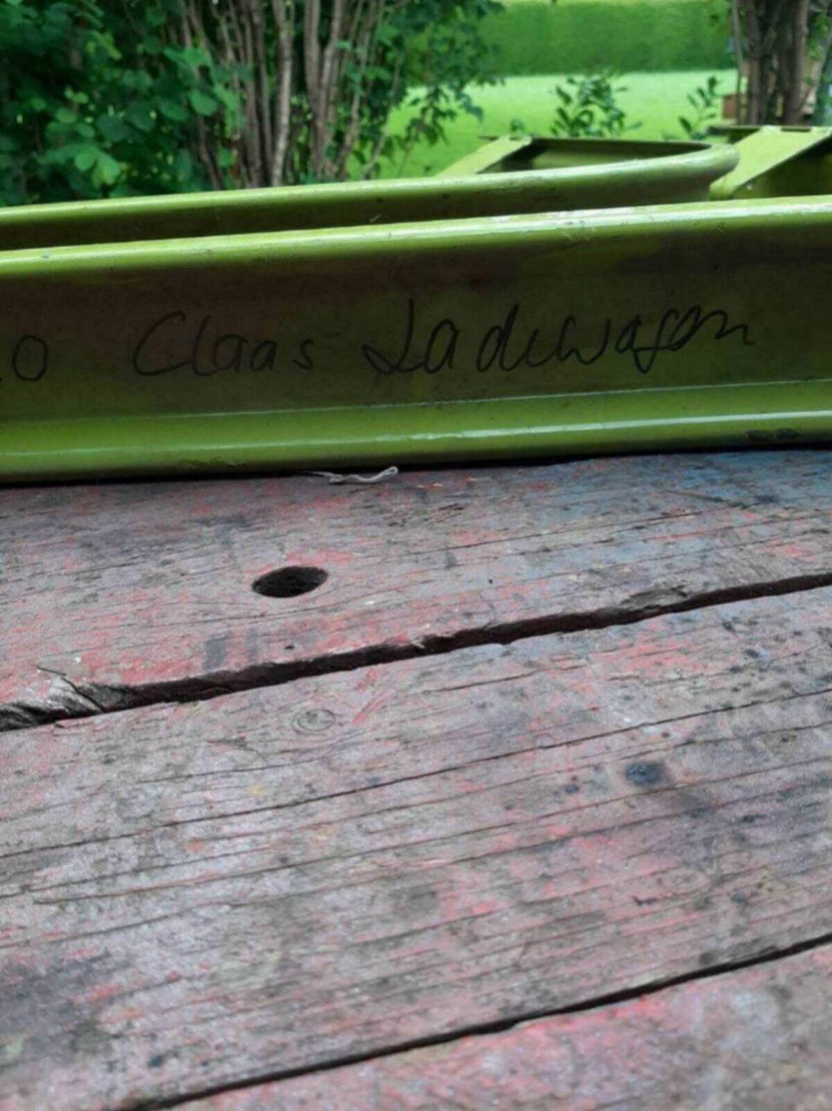 Claas Ladewagen Rafferbleche 3