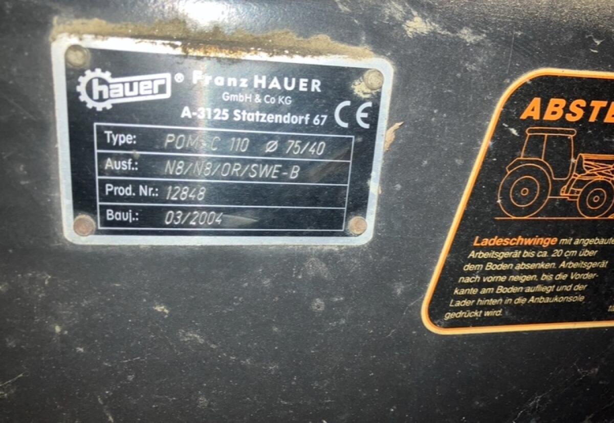 Hauer POMC 110 3