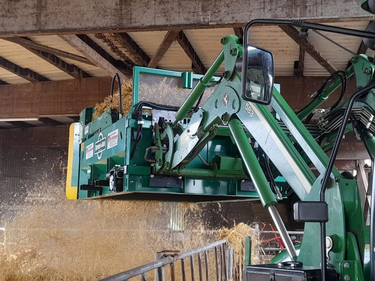 Balleneinstreugerät Spread-a-Bale 3