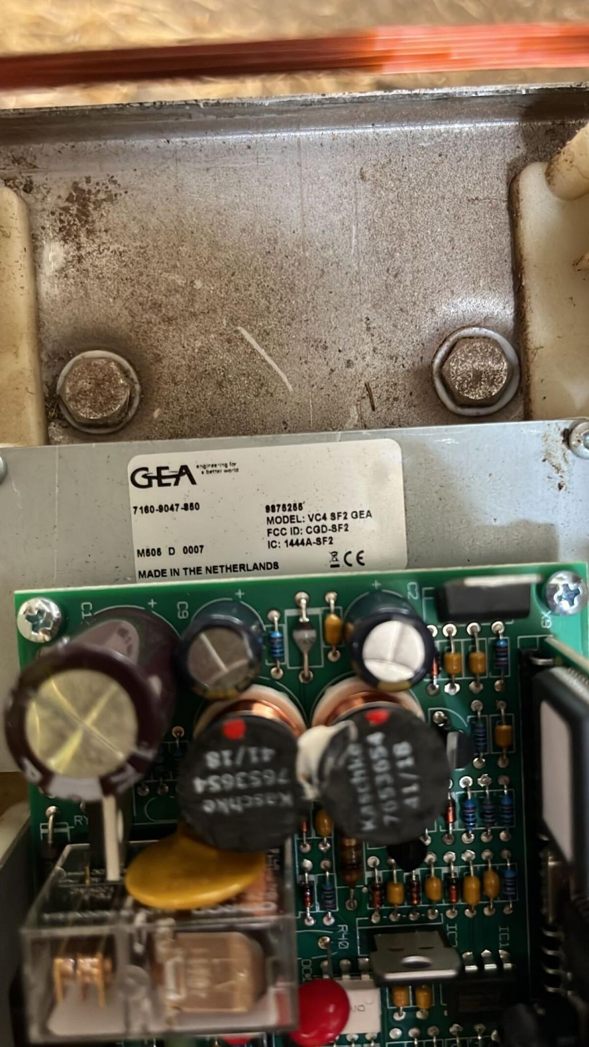GEA Westfalia Ersatzteile, Platine, Halsbänder 2