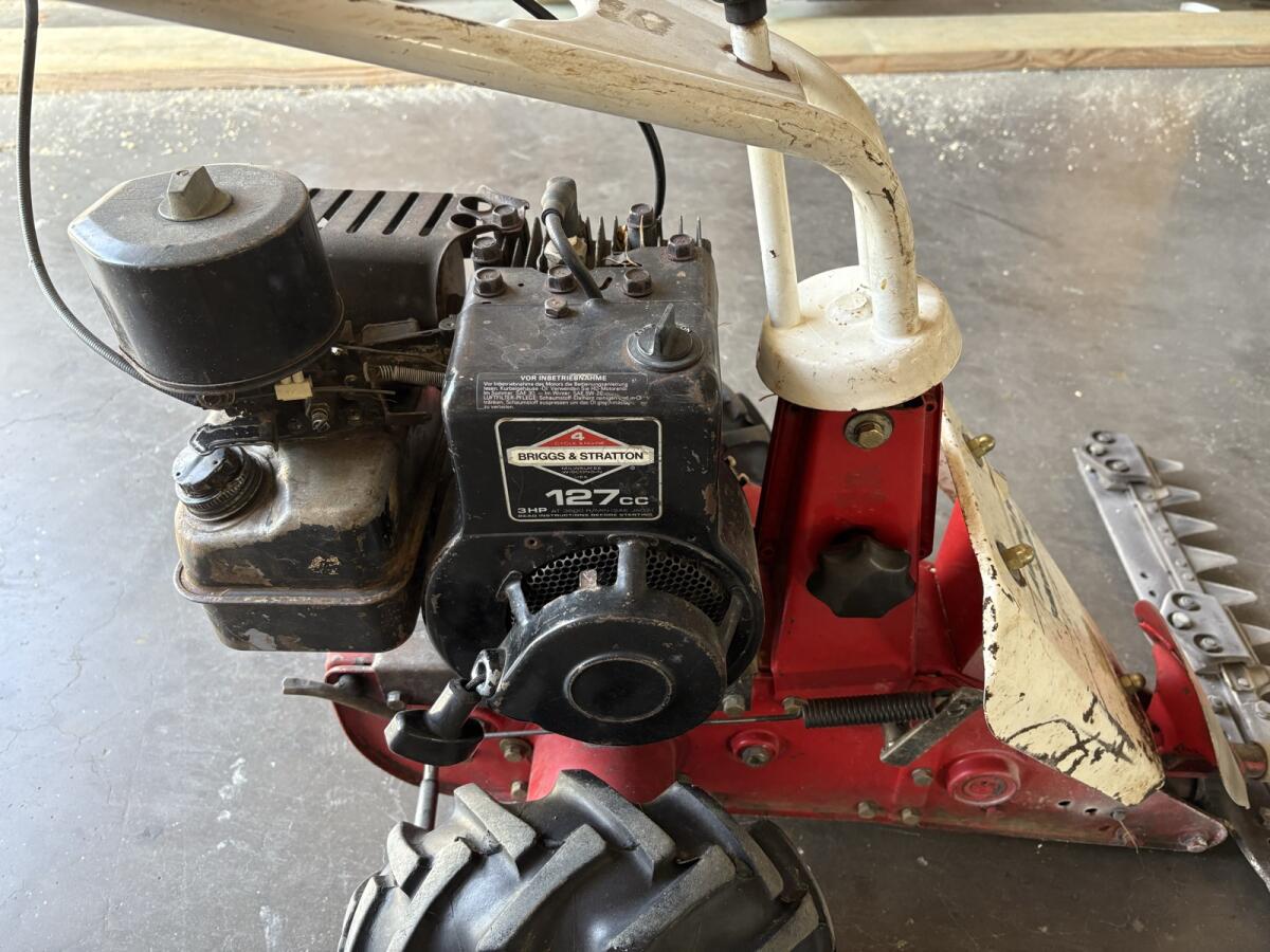 Kleiner Motormäher 3