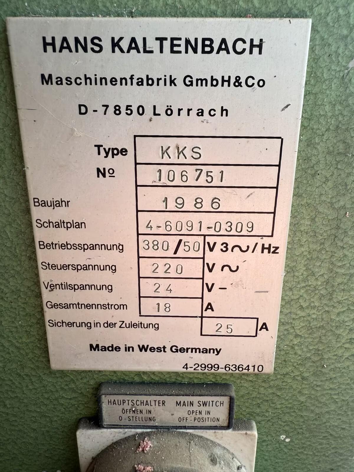 Kaltenbach KKS Säge 3