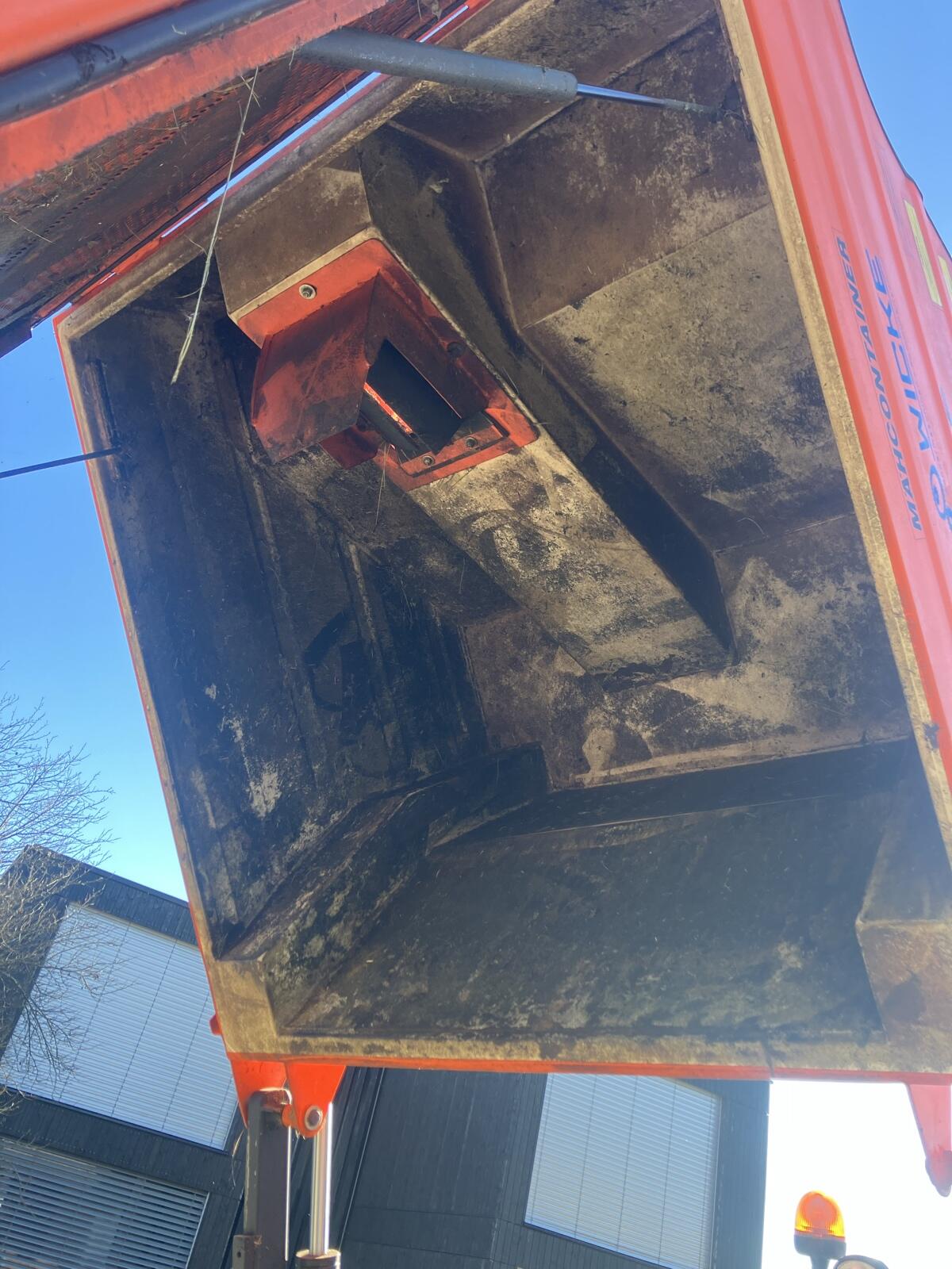 Wicke Mähcontainer Saugcontainer Gras Laub Absaugung 3