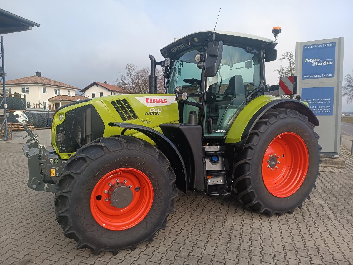CLAAS Arion 660 Cmatic 3