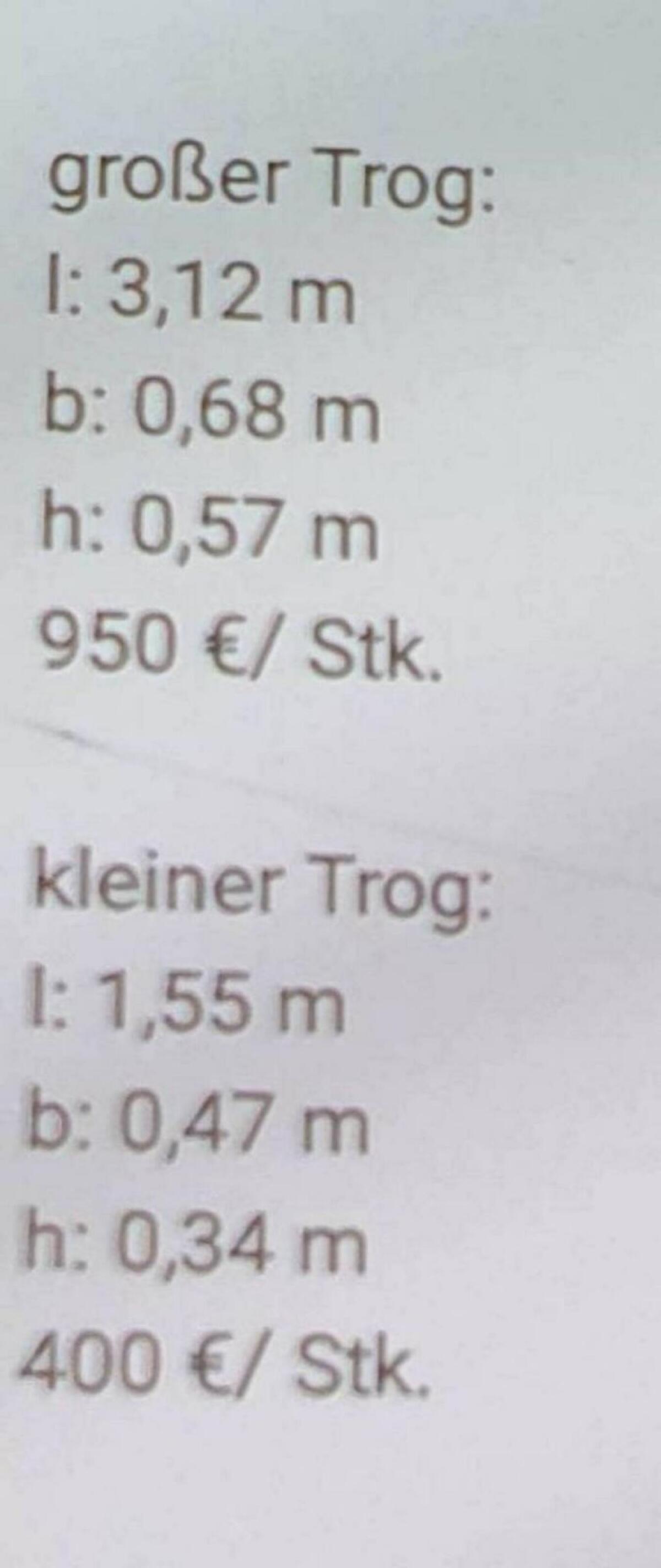 Granittröge 3