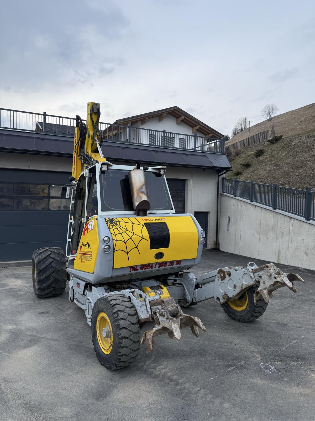 Schreitbagger Menzi Muck A91 3