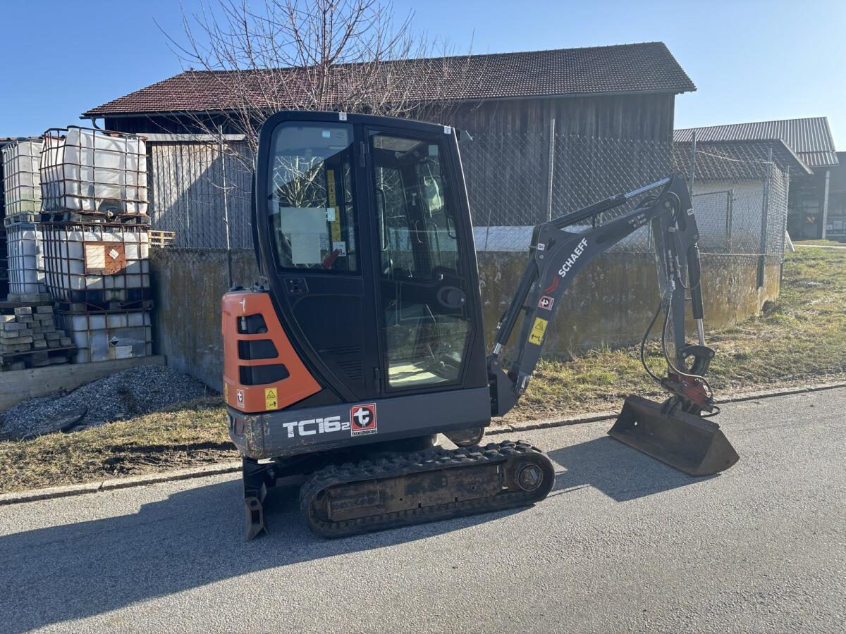 Minibagger Yanmar-Schaeff TC16 MS01 2