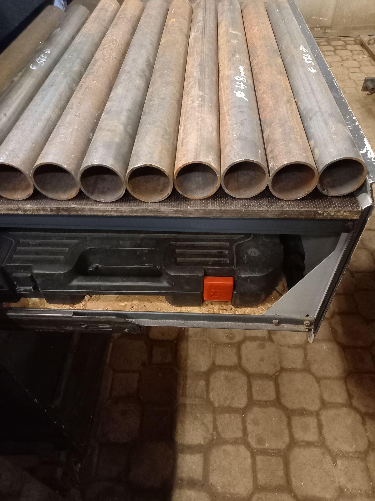 10 Rundrohr Reste Dm. 48 mm 2