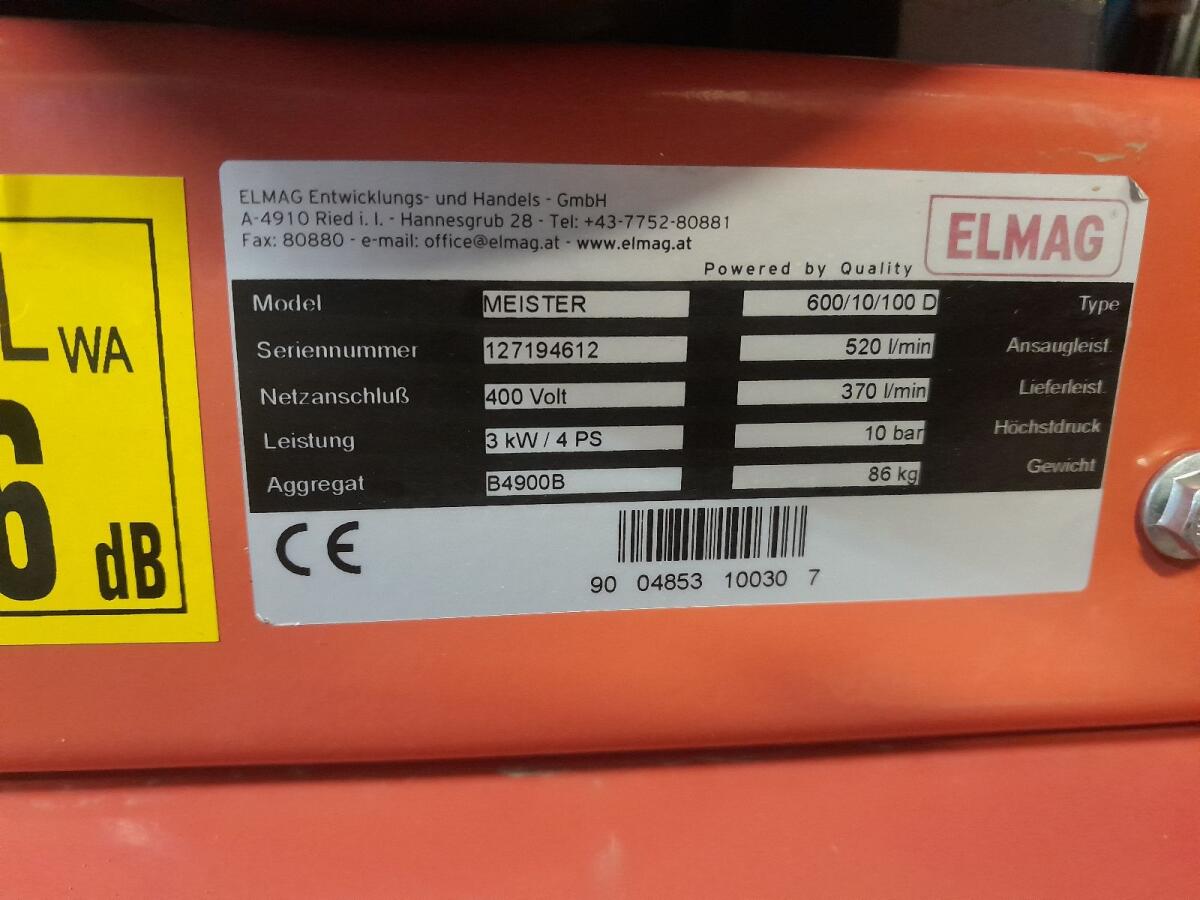 Elmag  Kolbenkompressor 2