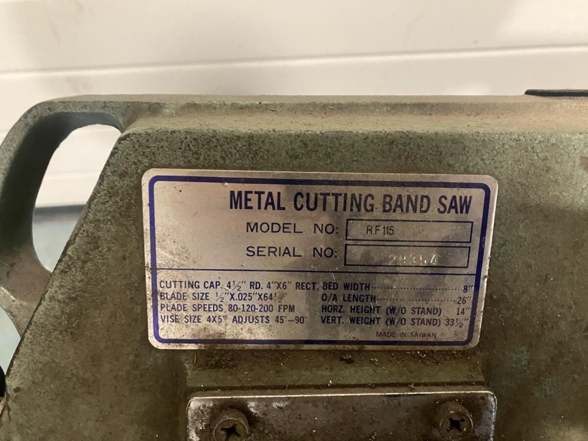 Metall Bandsäge 2