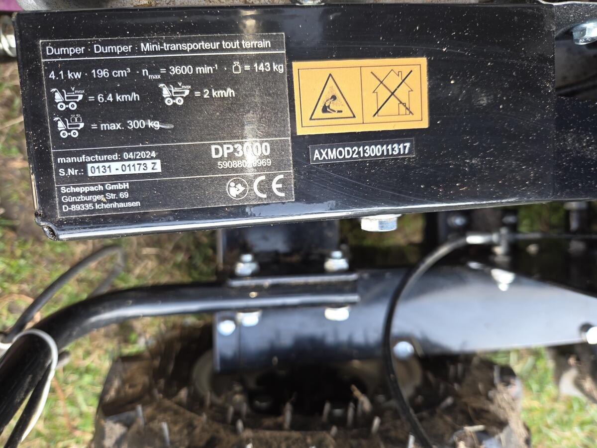 DP 3000 Motorschubkarre 3