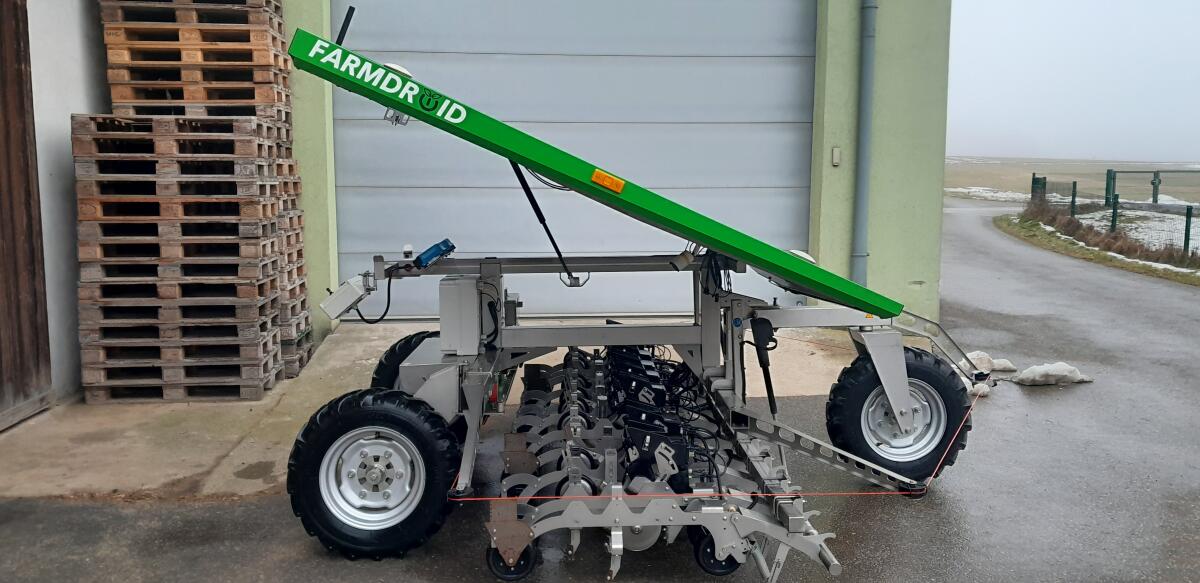 Farmdroid FD20 Feldroboter Vermietung oder Verkauf FD20 3
