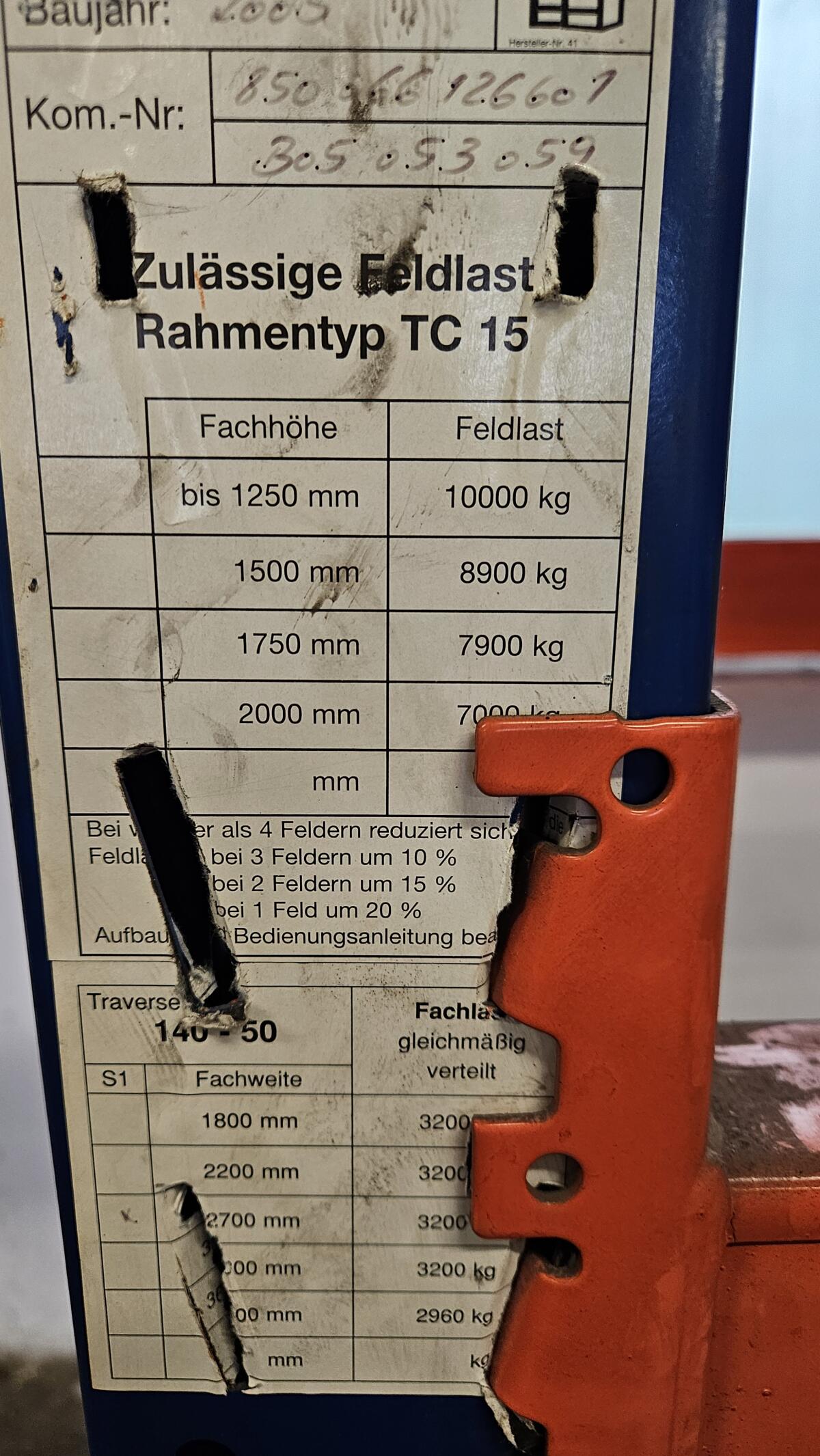 Schwerlastregal 3