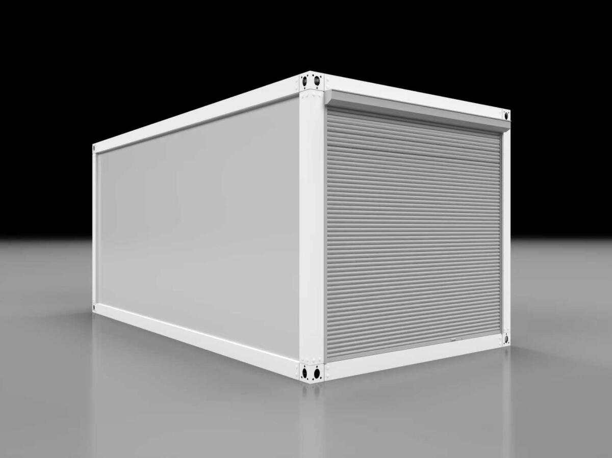 Büro oder Lager Container mit Fenster und Tür 3