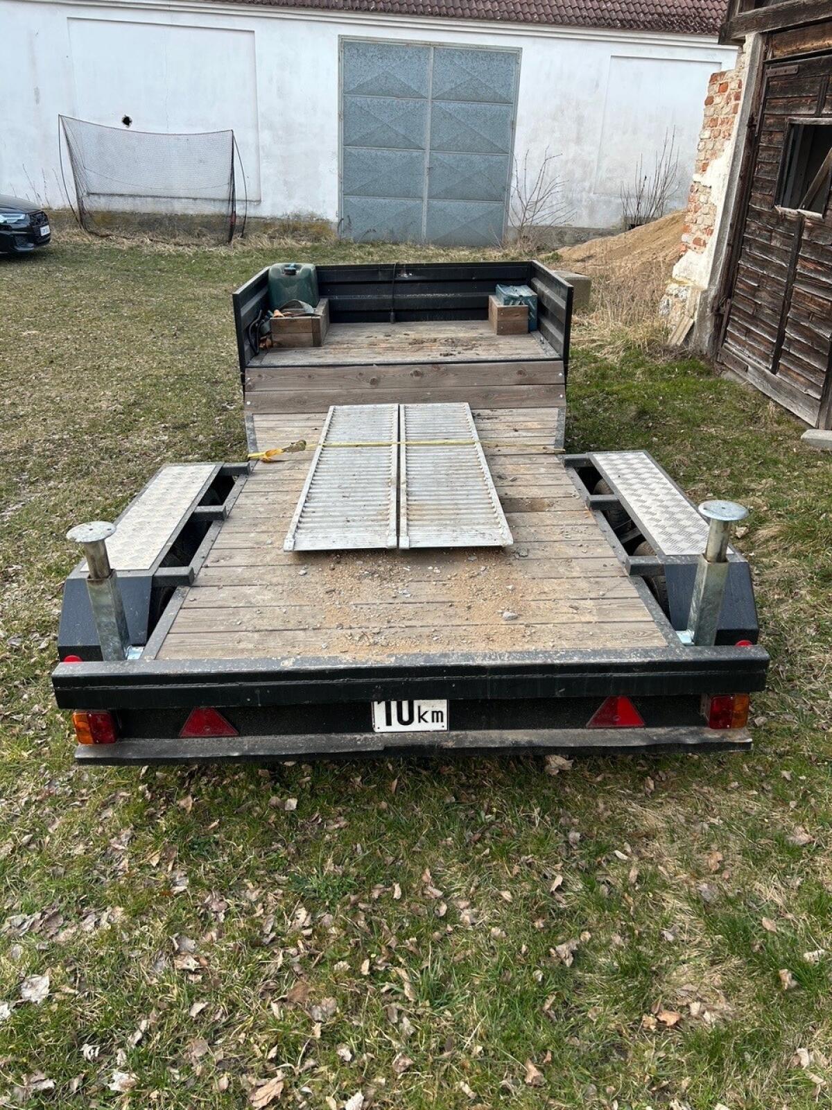 Tieflader für Bagger 3