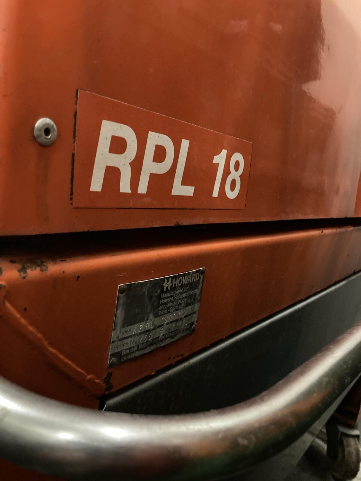 Howard Traubenpresse RPL18 2