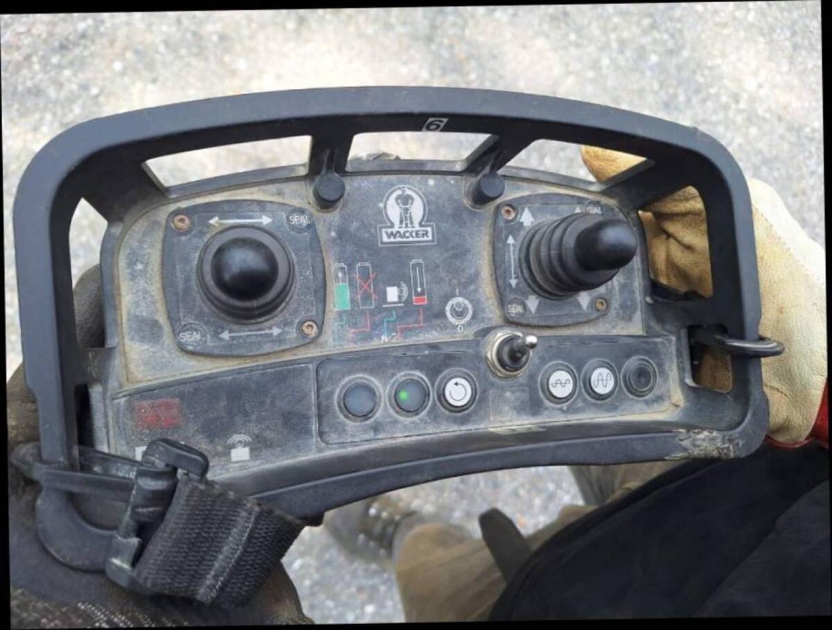 Grabenwalze Wacker Rammax 2