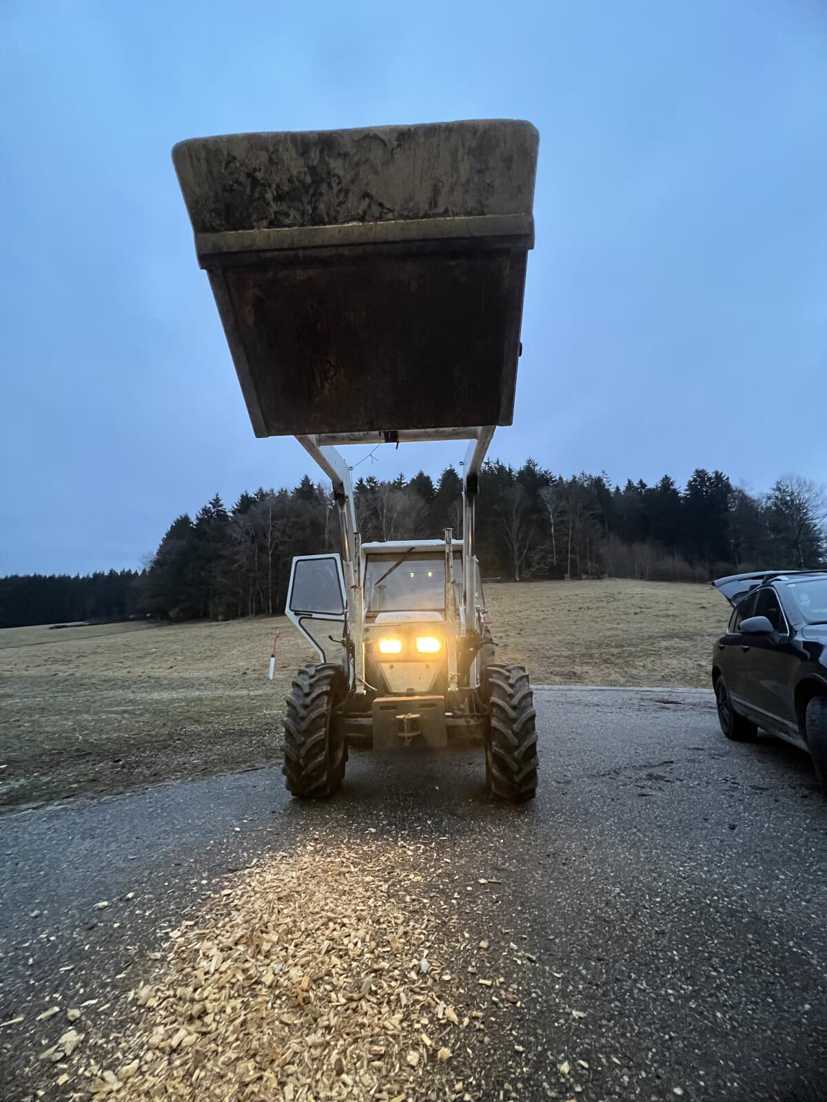 8055 A Steyr mit Frontlader 2