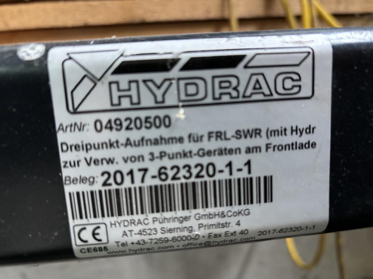 Adapter Euro auf Dreipunkt 3