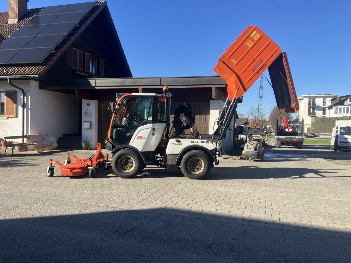 Wicke Mähcontainer Saugcontainer Gras Laub Absaugung 2