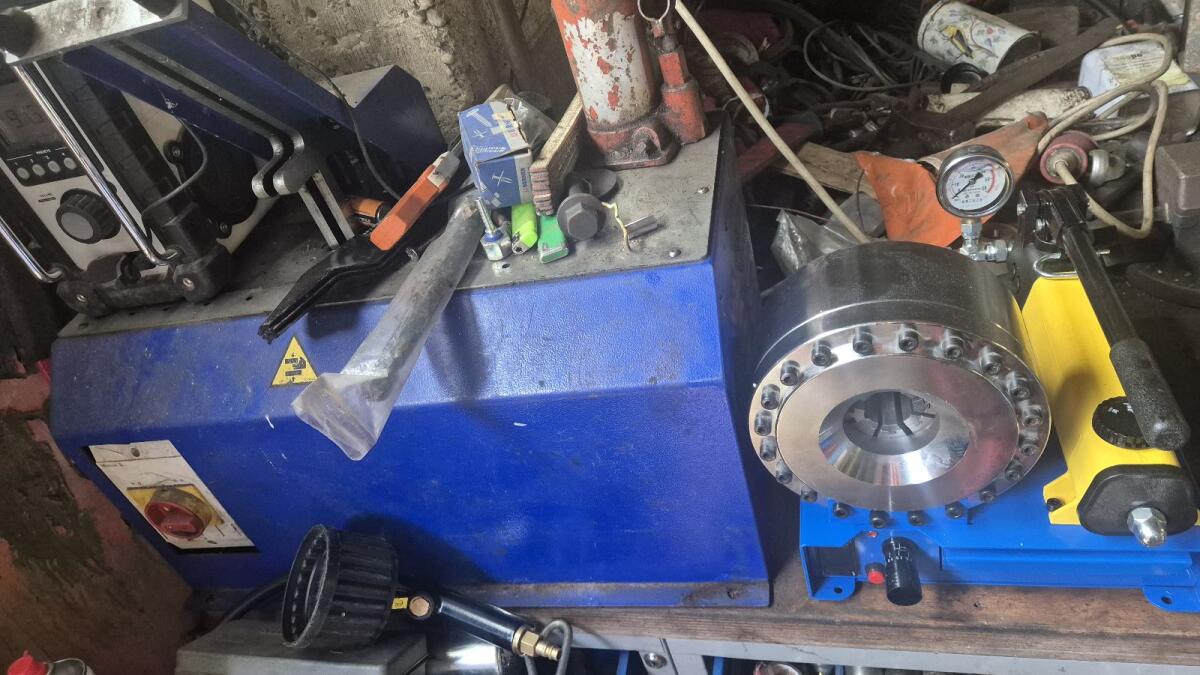 Hydraulikschlauchpresse Schlauchpresse 2