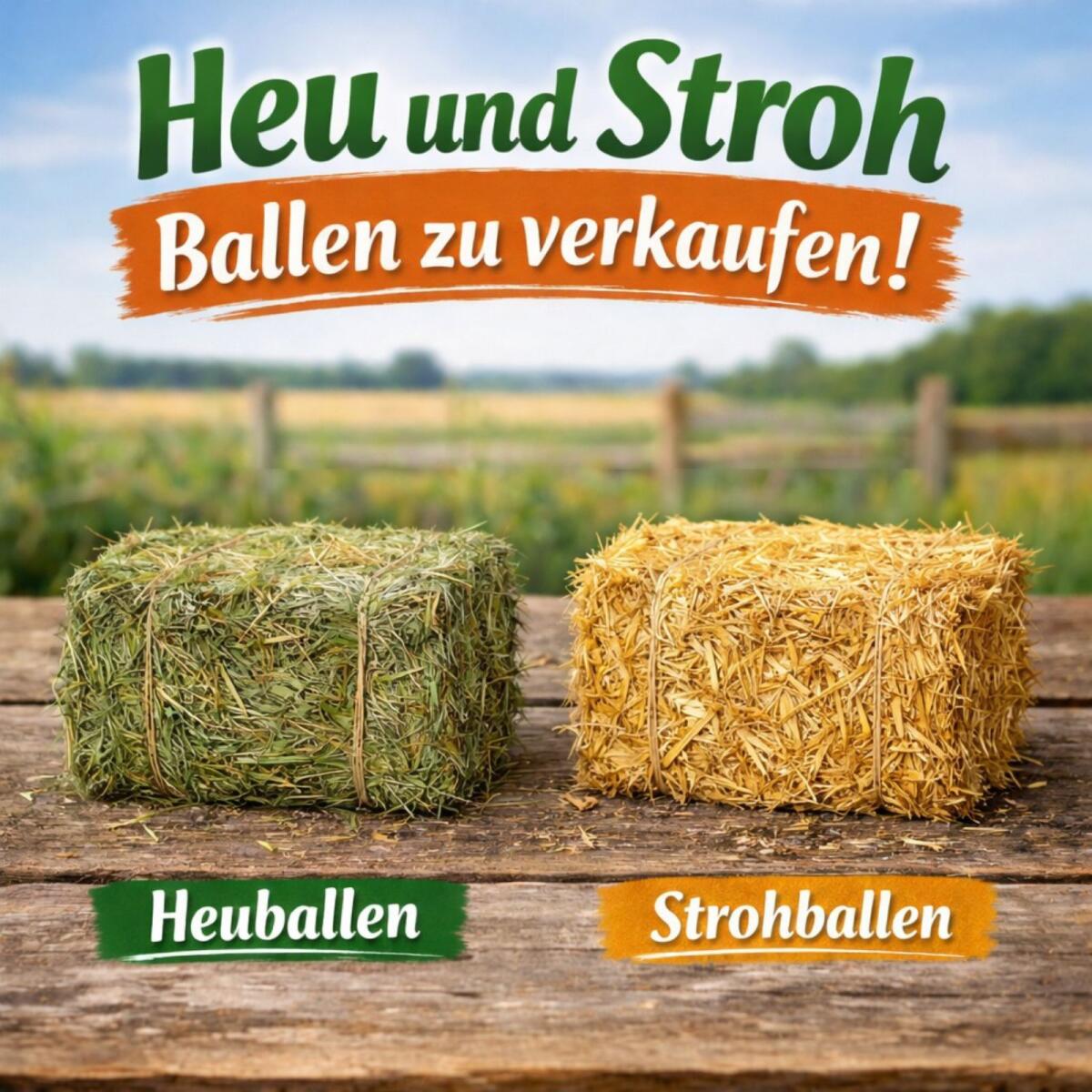 Heu in Kleinballen 3