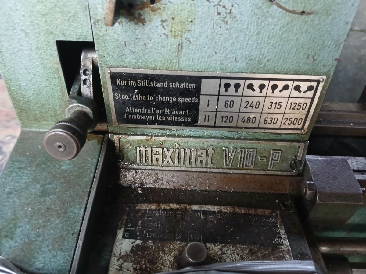 Emco Maximat V10-P defekt 2