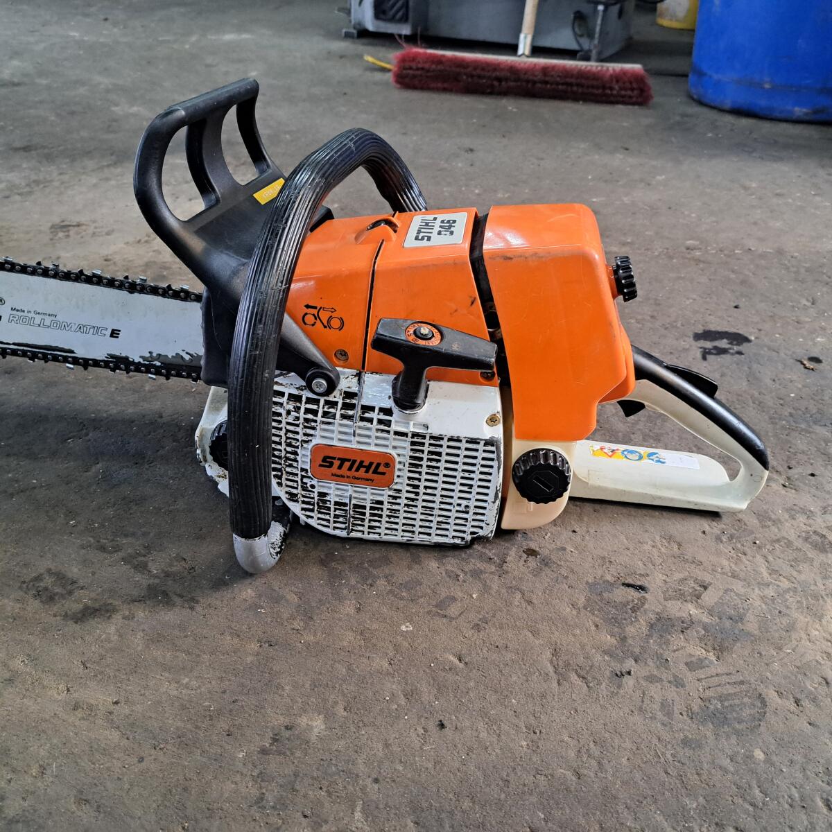 Stihl 046 mit Griffheizung 2