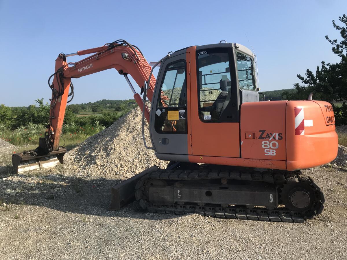 Hitachi Zaxis 080 SB 2