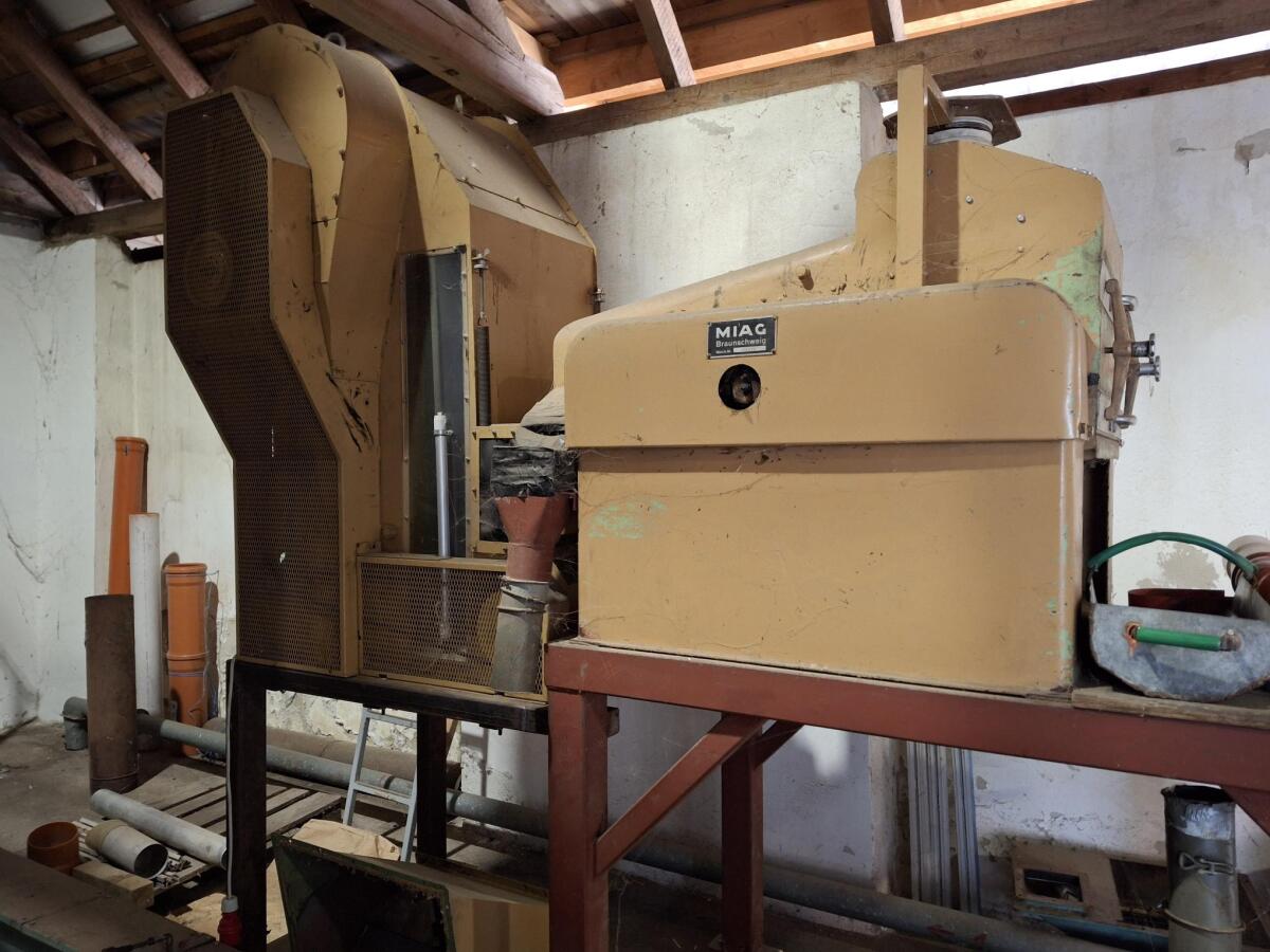 Getreidereinigung mit Umluft-Tarar 2