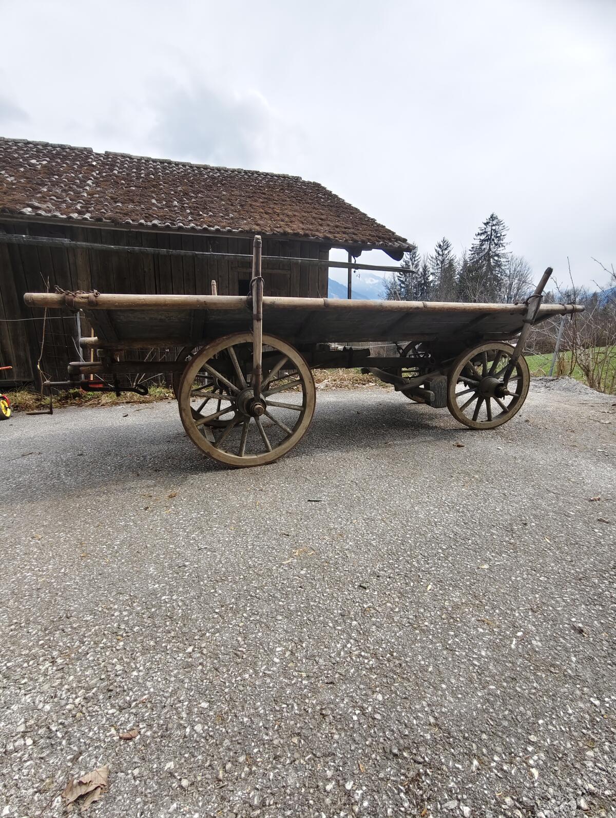Historischer Leiterwagen 2