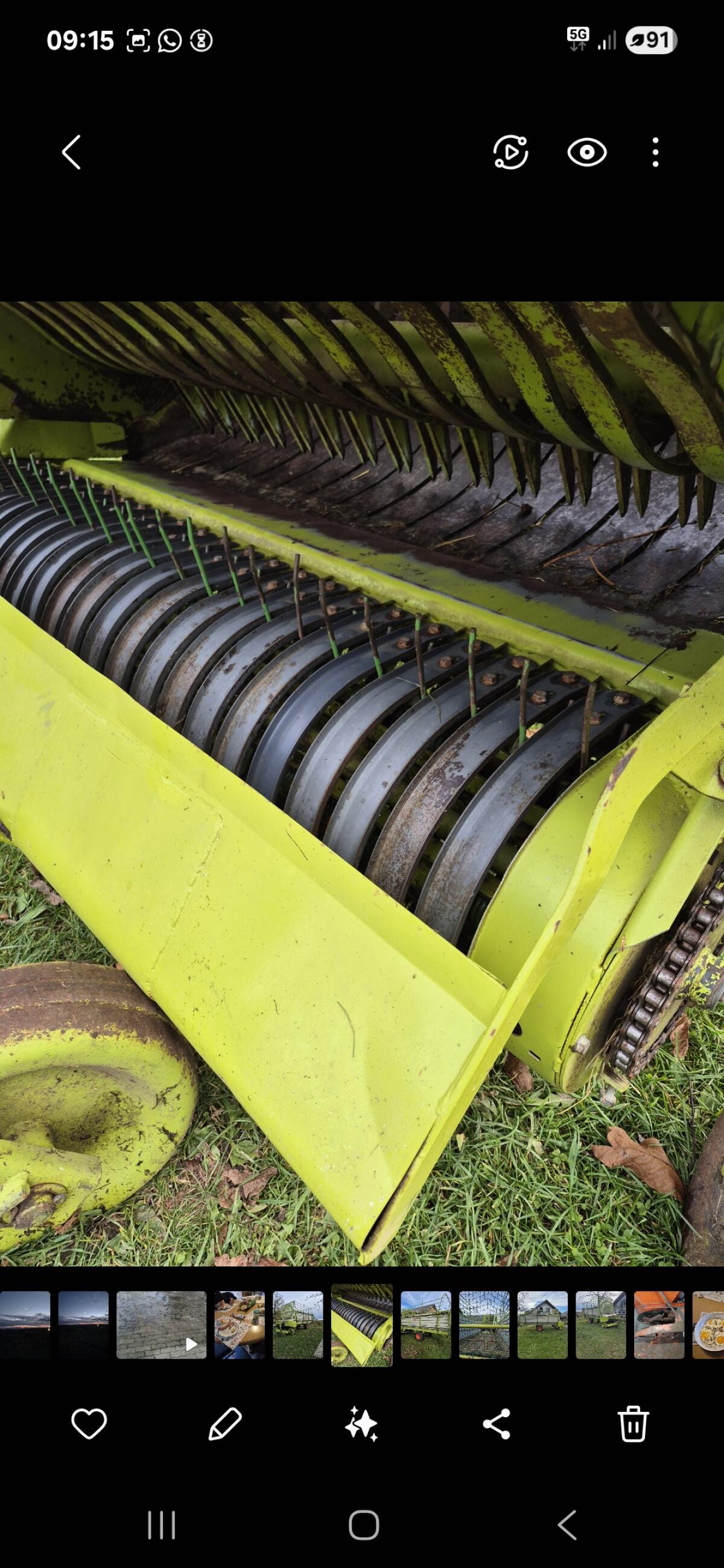 LADEWAGEN Claas alles hyd. 3