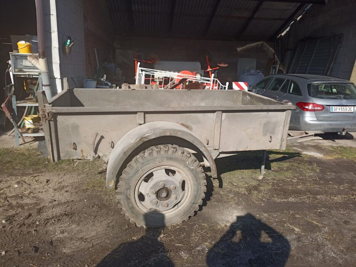 Bundesheer Anhänger Einachser, Militär 3