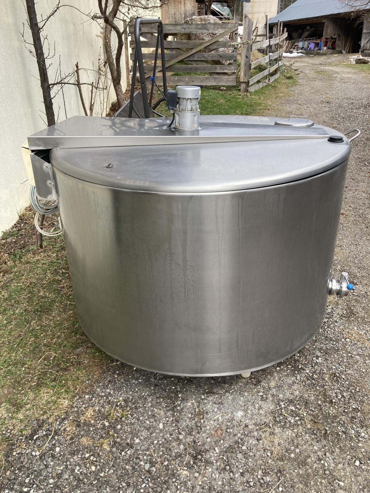 Edscheit Milchkühlwanne 1000l 3