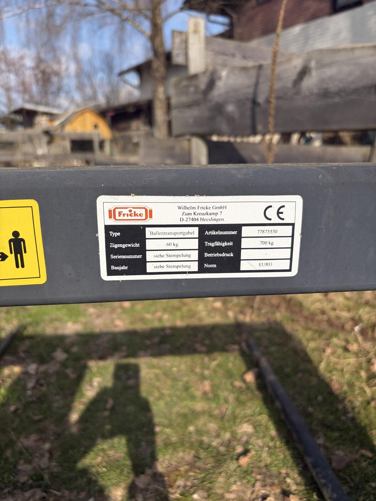 Fricke Ballentransportgabel 3